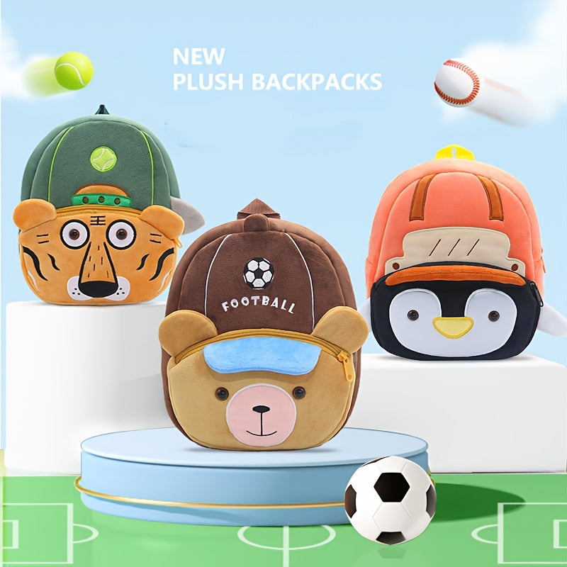 PlushPals™ – Cartoon Dieren Rugzak – Schattige & Duurzame Schooltas