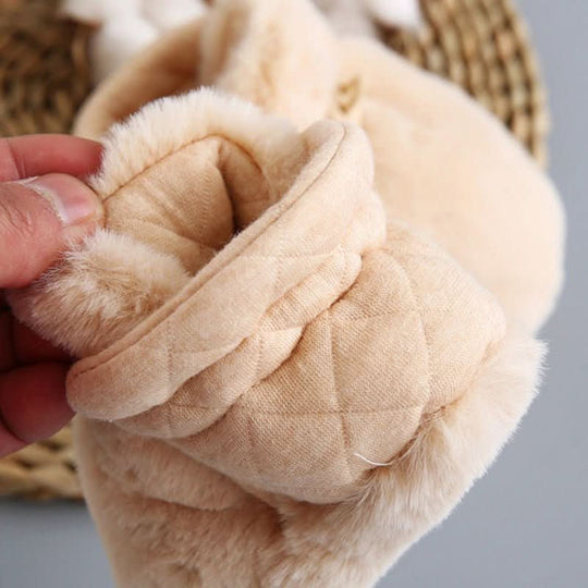 MiloSteps™ | Pluche Katoenen Schoenen