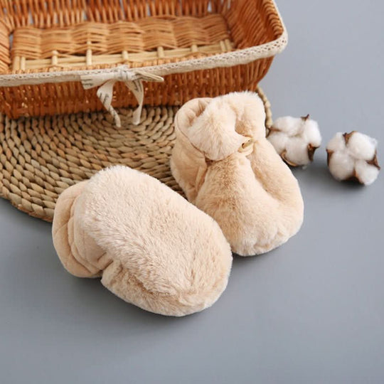 MiloSteps™ | Pluche Katoenen Schoenen