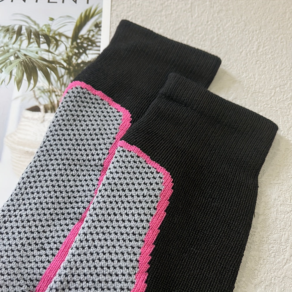 GeoSport™ – Kindersokken – Warme Ski & Outdoor Crew Socks (7–12 Jaar)