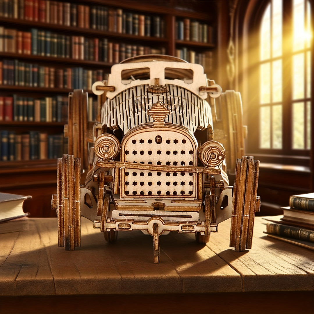 GrandWood™ – 3D Houten Grand Prix Auto Puzzel