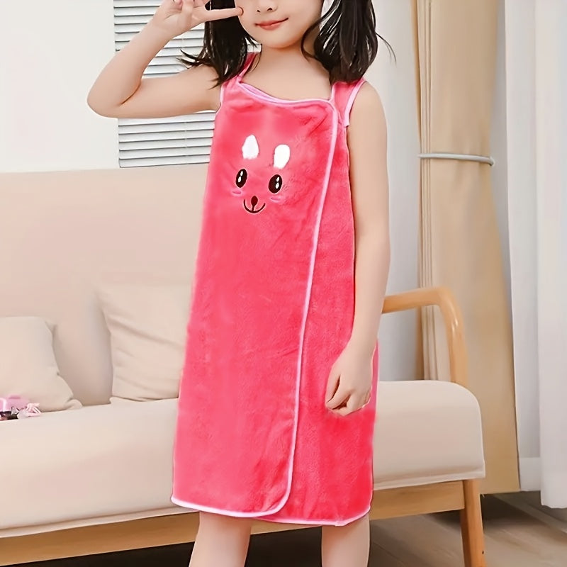 MinnieWrap™ – Kinderbadhanddoek Jurk met Minnie Oortjes