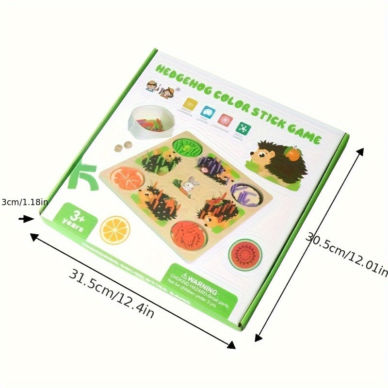 HedgeMatch™ – Kleuren Sorteer Speelgoed - Educatief Spel voor Peuters