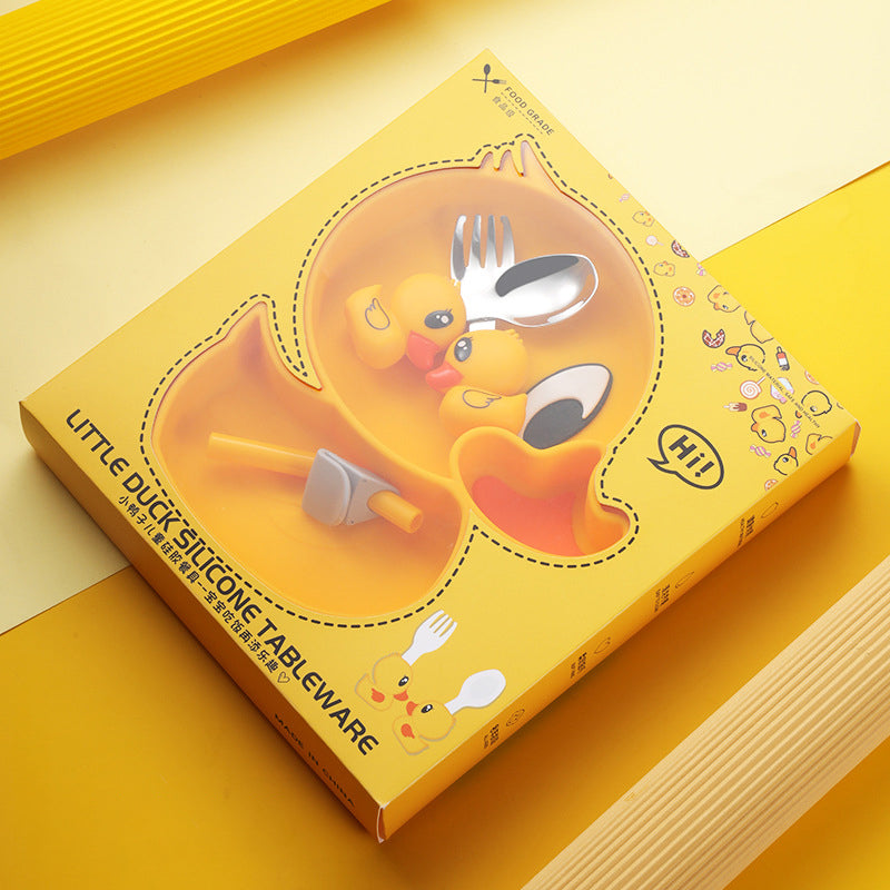 StickySnack™ – De Siliconen Eetset voor Baby’s Peuters.