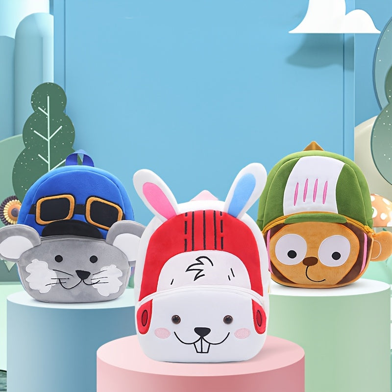 PlushPals™ – Cartoon Dieren Rugzak – Schattige & Duurzame Schooltas