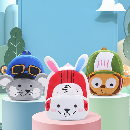 PlushPals™ – Cartoon Dieren Rugzak – Schattige & Duurzame Schooltas