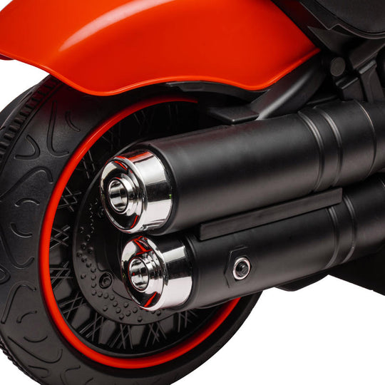 RoadRider™ Speelgoed Motorfiets – Rood/Zwarte Motor met Afneembare Zijwieltjes