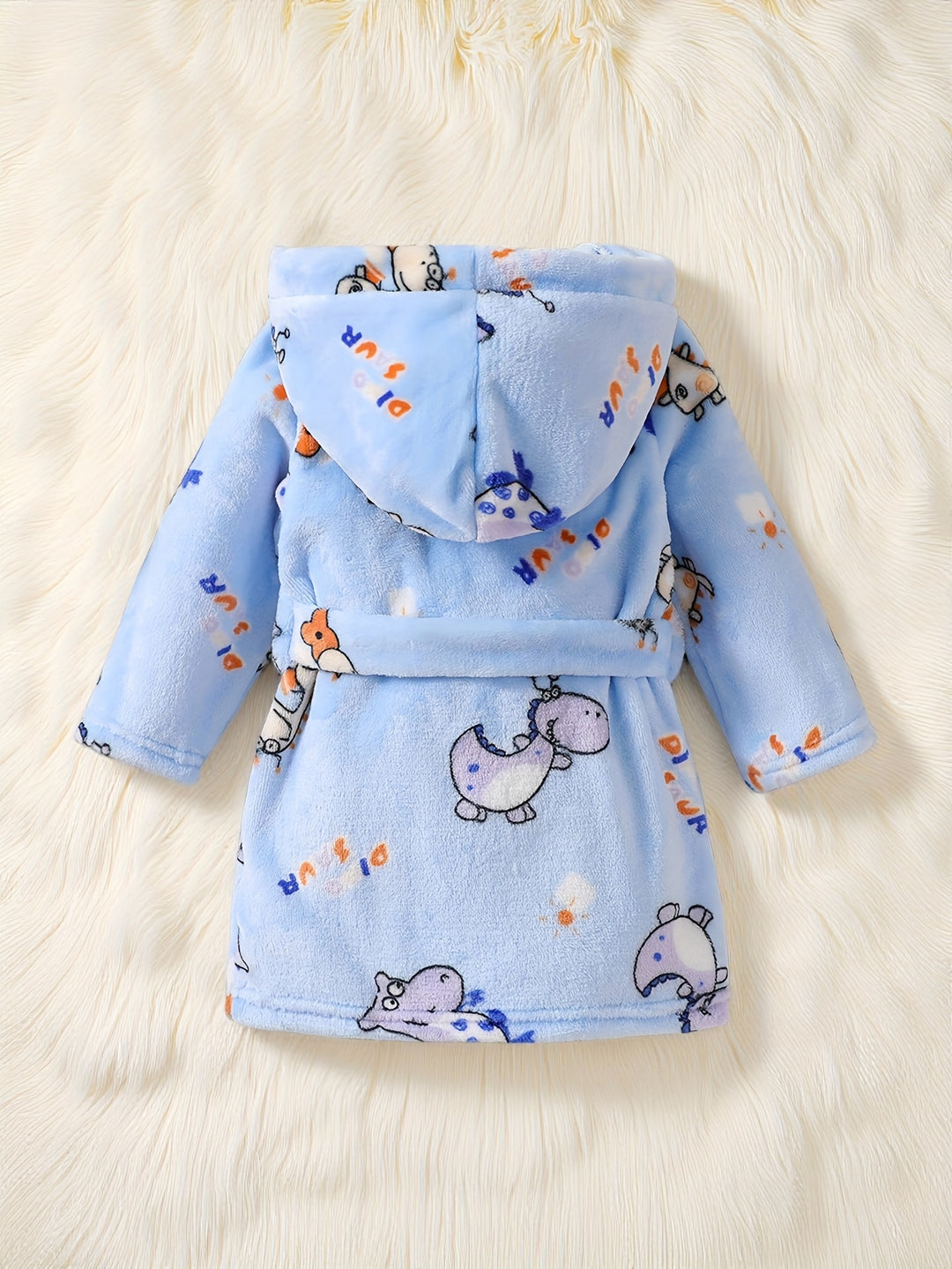 FluffyFriends™ – Kinder Badjas met Cartoon Dieren – Zacht & Warm