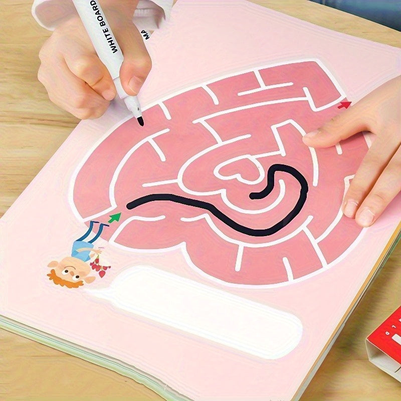 MazeMaster™ – 64-pagina Doolhof Trainingsboek