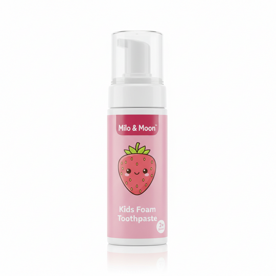 Milo & Moon - (360°) Foam kinder tandpasta