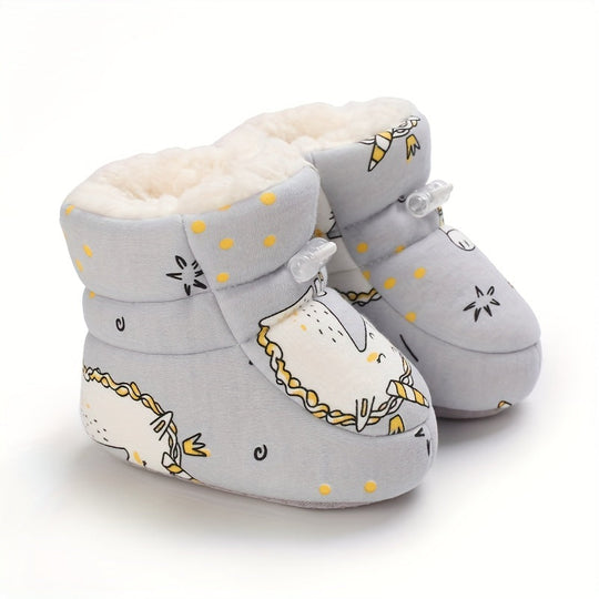 MiloSteps™ – Warme Winterlaarsjes voor Baby’s (0-18 mnd)