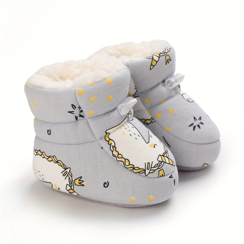 MiloSteps™ CosySteps – Warme Winterlaarsjes voor Baby’s (0-18 mnd)