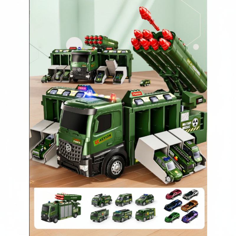 BattleRover™ – Stoere Militair Speelgoedtruck met Lanceermechanisme