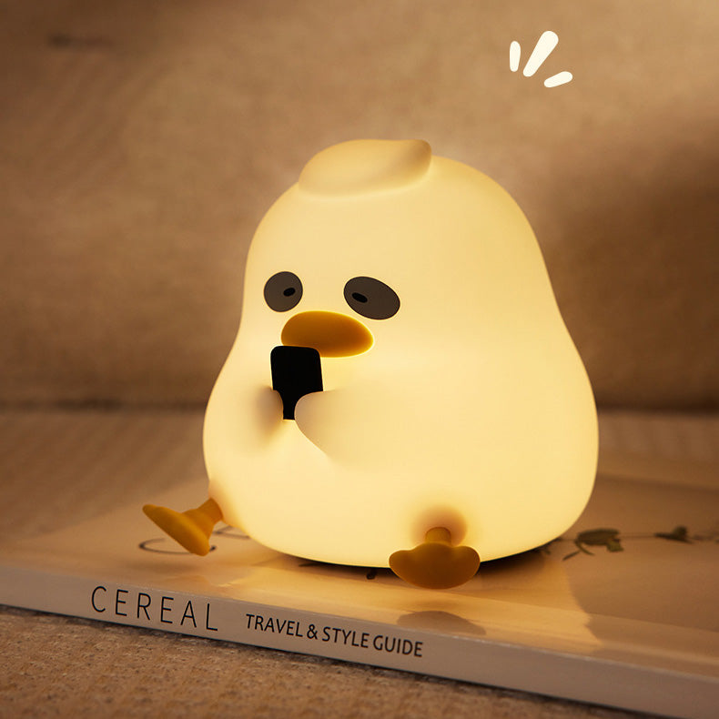 DuckGlow™ – Schattig LED Squishy Nachtlampje – USB Oplaadbaar