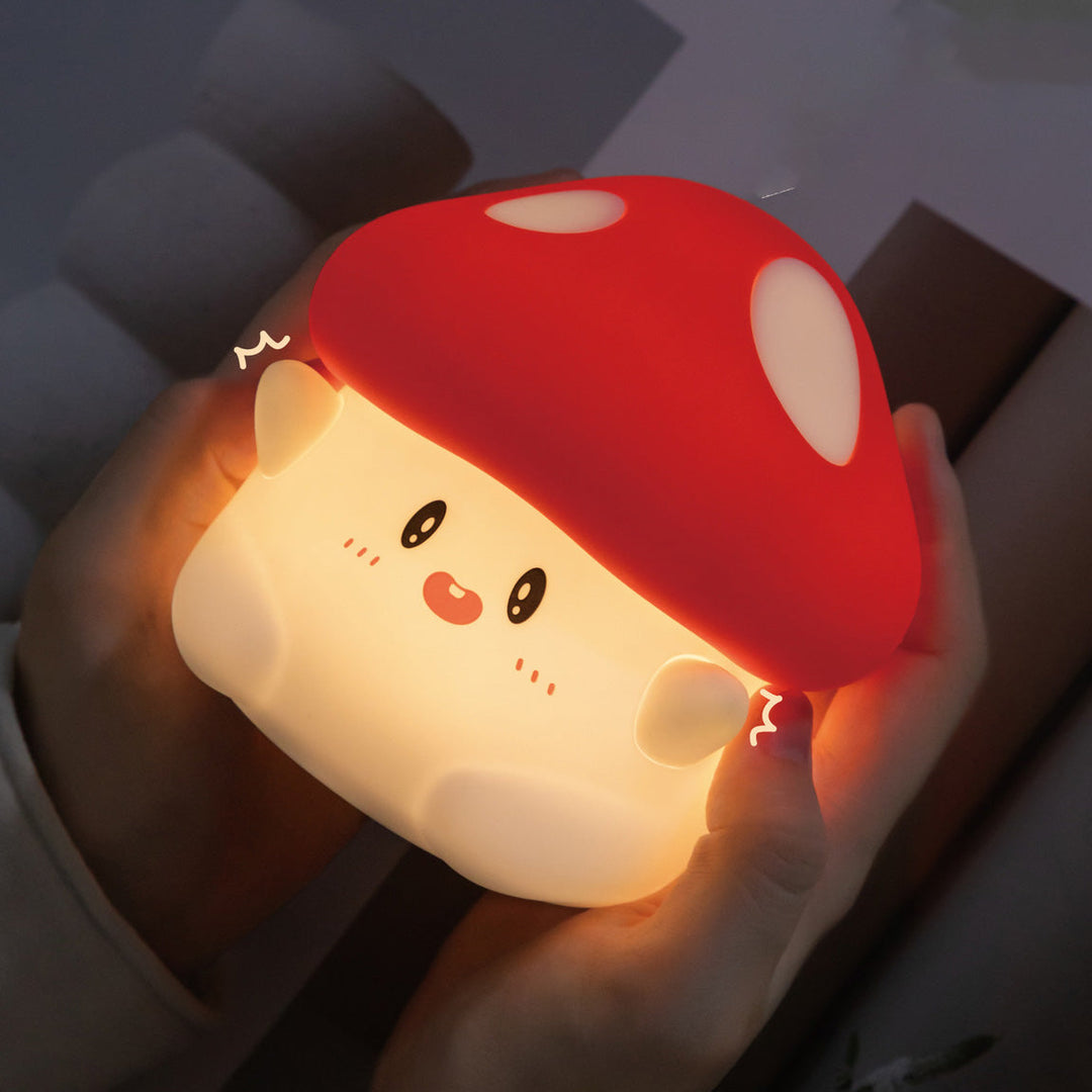 GlowShroom – Squishy Paddenstoel Nachtlamp