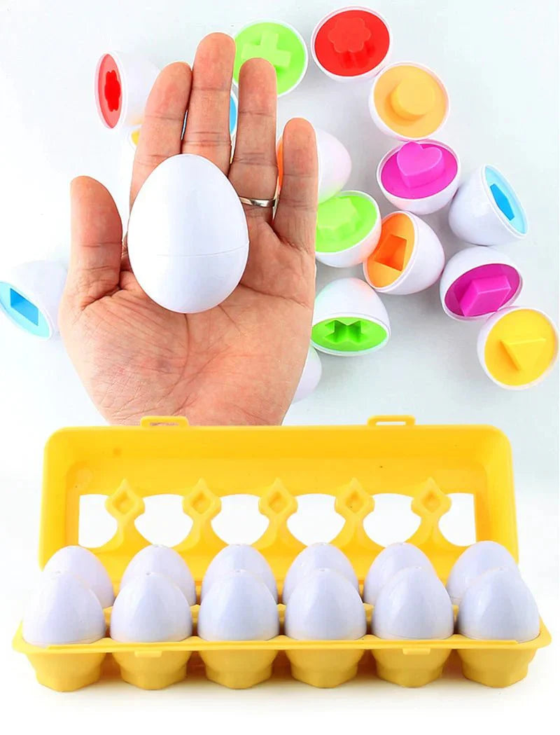 Montessori Matching Eggs - Leerzaam cadeau voor kinderen