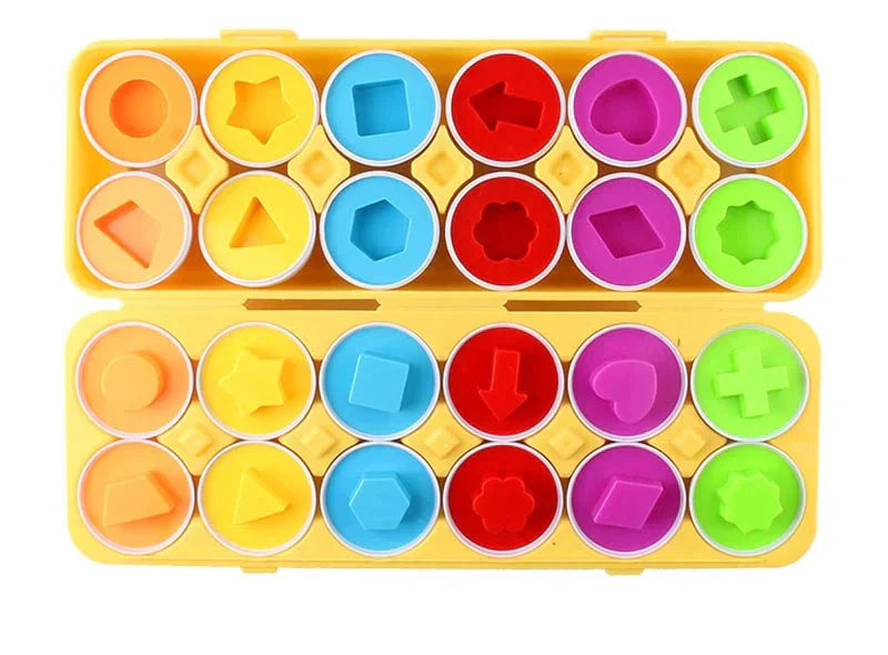 Montessori Matching Eggs - Leerzaam cadeau voor kinderen