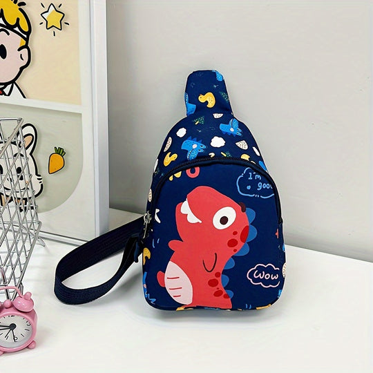 PlayPals™ – Kinder Crossbody Tas met Eenhoorn & Dinosaurus (Leeftijd 3–6 jaar)