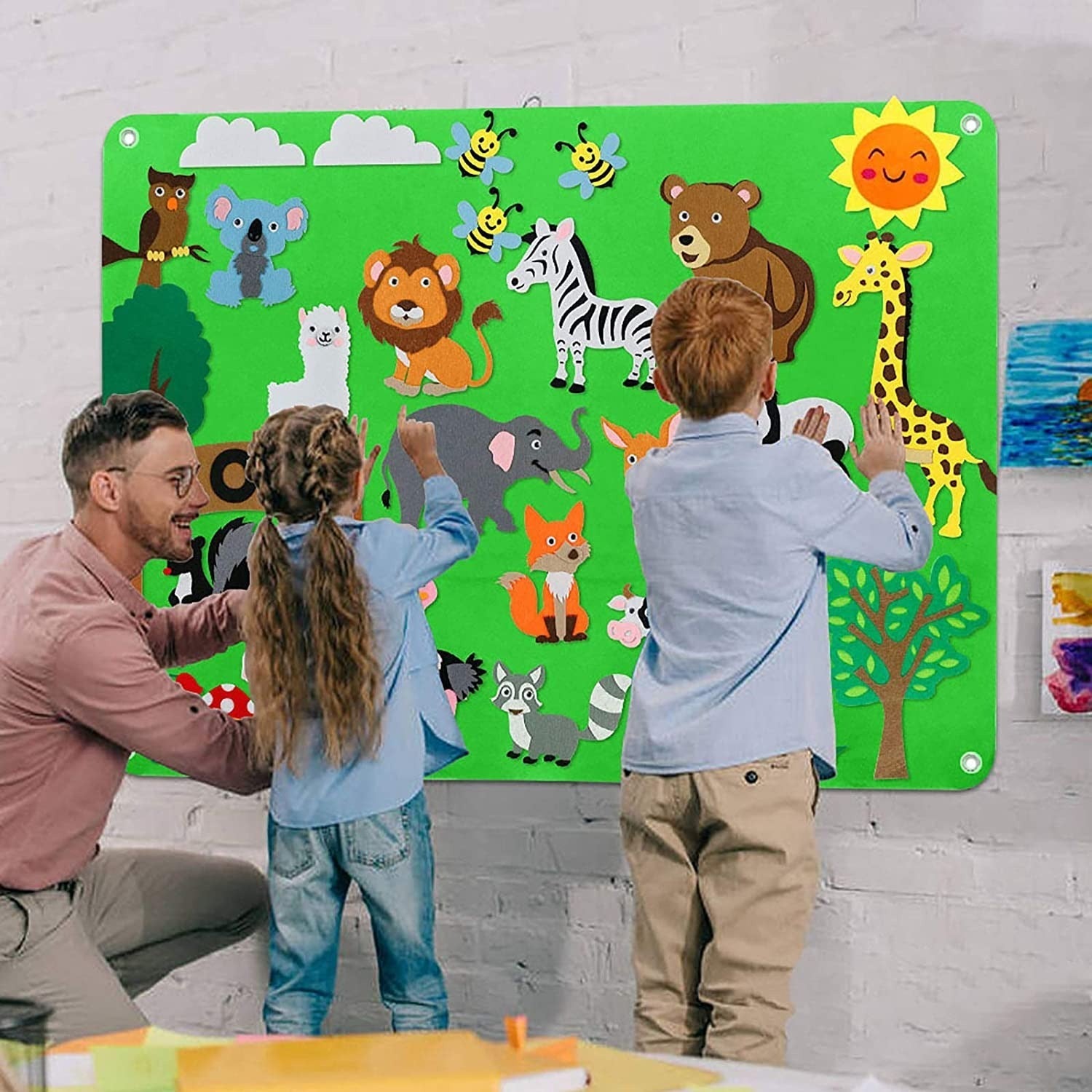 Milo&Moon™ Vilten Speelbord