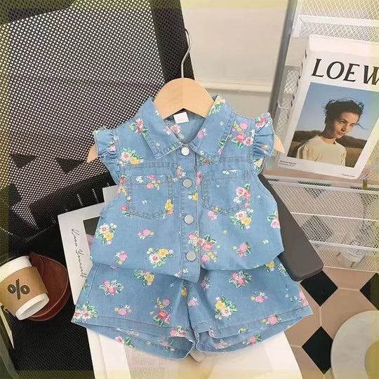 BloomDenim – Zomerset met Bloemenprint