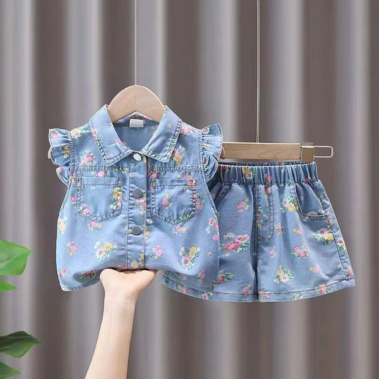 BloomDenim – Zomerset met Bloemenprint