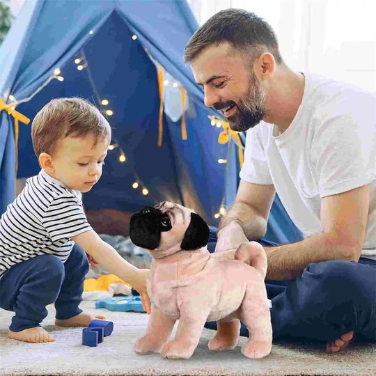 CuddlePug™ – Realistische Mopshond Pluche Knuffel