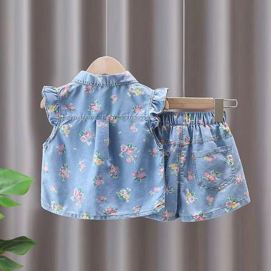 BloomDenim – Zomerset met Bloemenprint