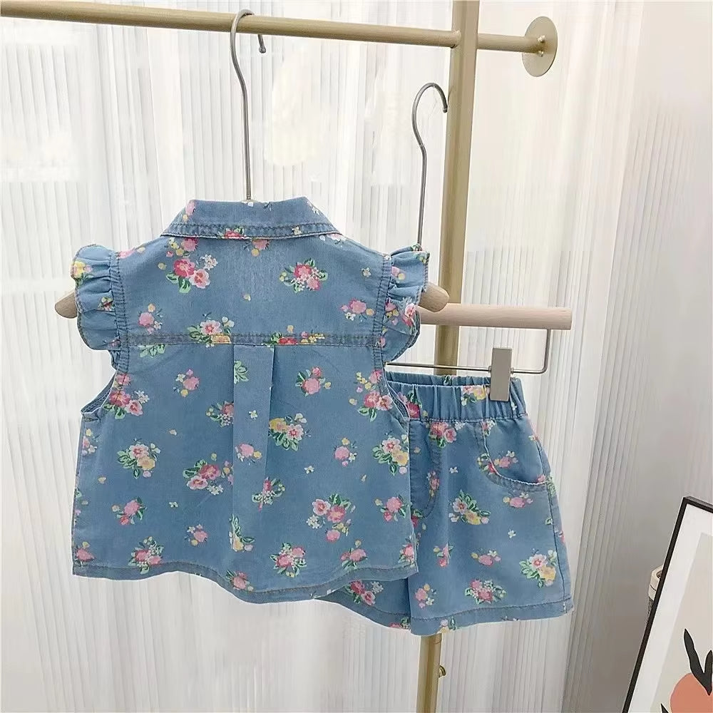 BloomDenim – Zomerset met Bloemenprint