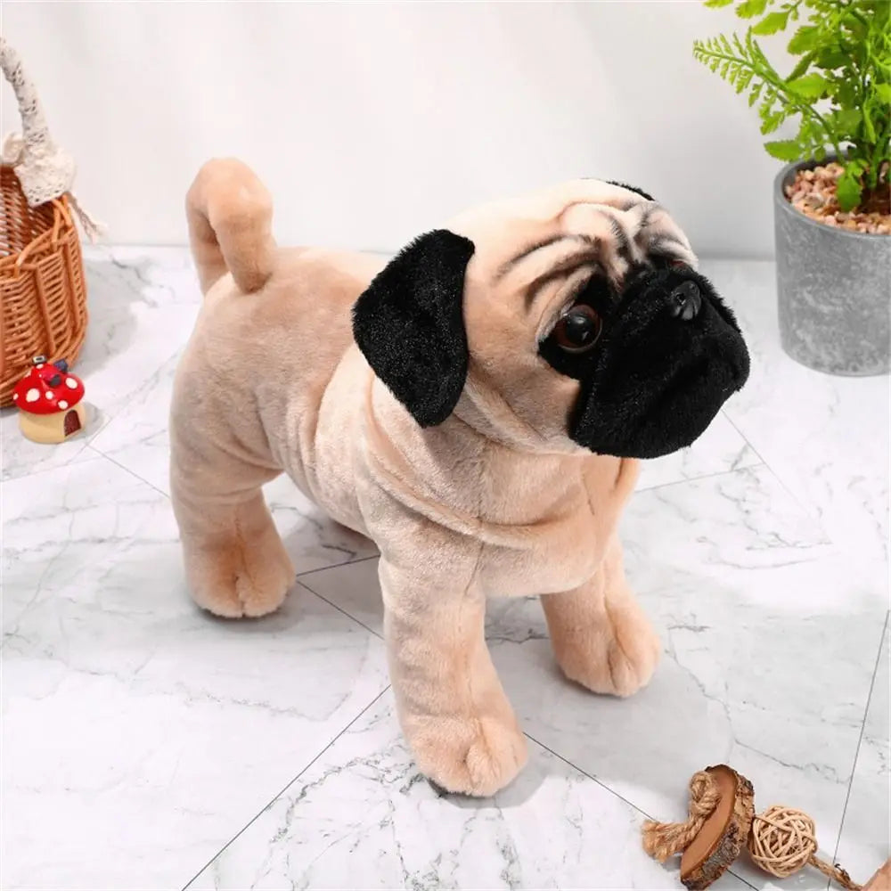 CuddlePug™ – Realistische Mopshond Pluche Knuffel