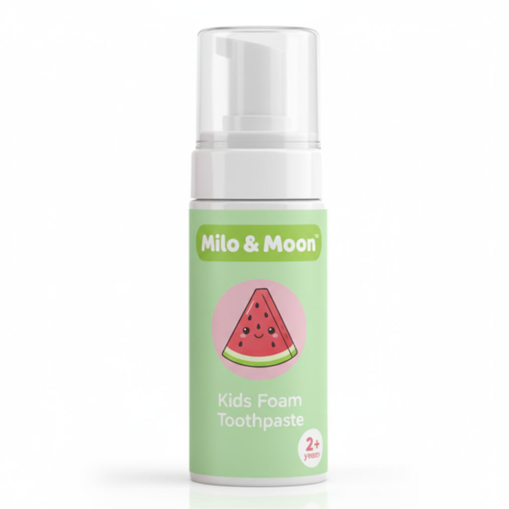 Milo & Moon - (360°) Foam kinder tandpasta