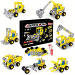 BuildoTruck™ – 3D Truck Puzzel STEM Constructievoertuig