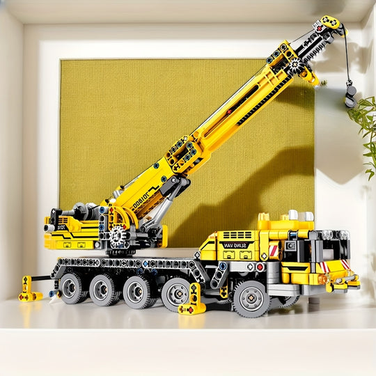 MegaCrane™ – 1005-delige Mechanische Kraan Bouwset