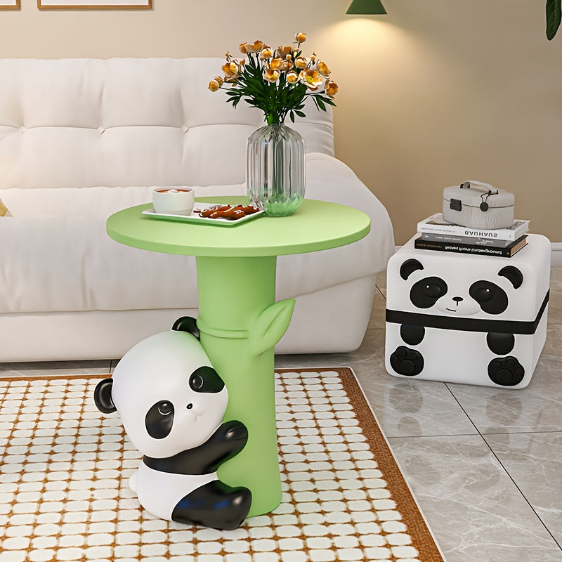 PandaNest™ – Schattig Panda Bijzettafeltje – Klein Koffie- & Nachtkastje