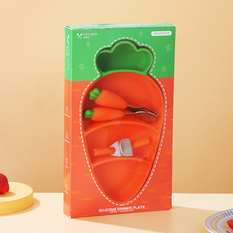StickySnack™ – De Siliconen Eetset voor Baby’s Peuters.