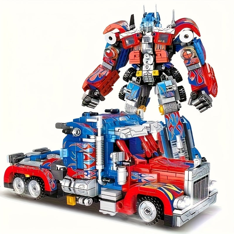 CyberBot™ – 1000-delige Transformers Bouwset – Optimus Prime & Bumblebee