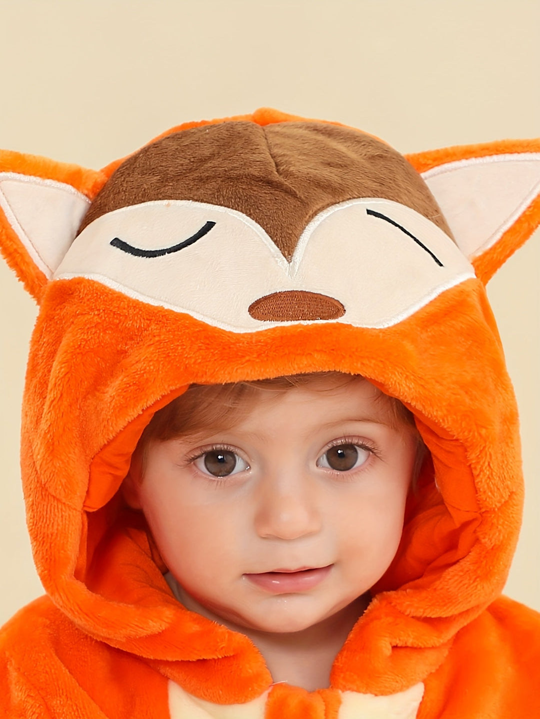 FoxyCub™ – Schattige Vosjesromper voor Kinderen – Dik, Warm & Gezellig