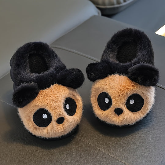 PandaSteps™ – Warme Pluche Winter Slippers voor Kinderen