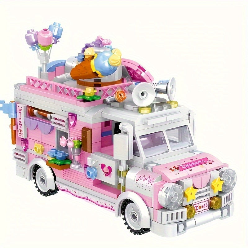 SweetStreet™ – 591-delige Dessert Truck Bouwset