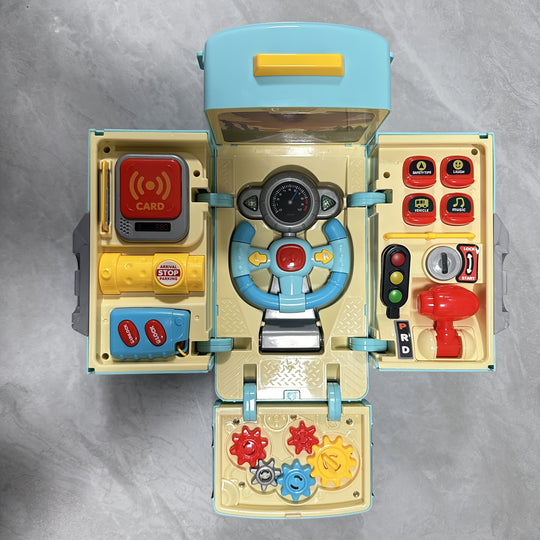 BusDrive™ – Schoolbus Speelgoed met Simulatie Stuur