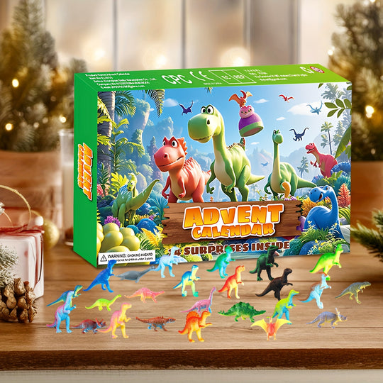 Milo & Moon - Dinosaurus Adventskalender 2025 – 24 Dagen Prehistorisch Plezier!