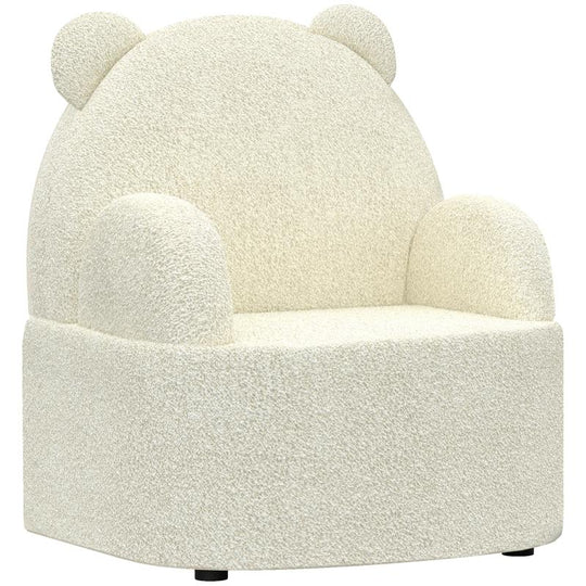 TeddyLounge™ Kinder Berenstoel – Teddy Fleece Armstoel voor Peuters (tot 3 jaar)