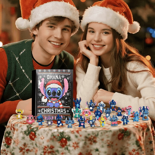Milo & Moon - Stitch Kerst Adventskalender 2025 - Limited edition
