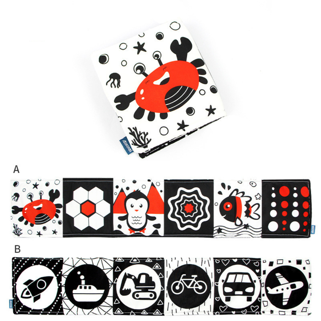 ContrastBook™ – Montessori Contrast Boek voor Baby’s