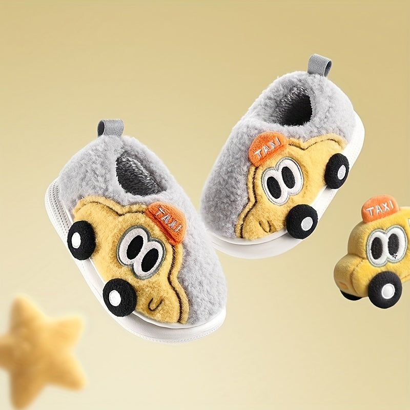 TurboToes™ – Warme Auto-Vormige Slippers voor Jongens & Meisjes