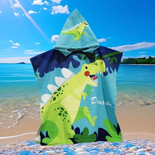 BathBuddy™ – Ultra-Zachte Microvezel Badcape met Capuchon voor Kids