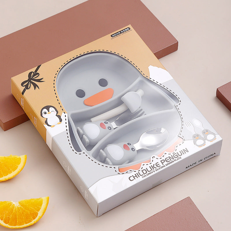 StickySnack™ – De Siliconen Eetset voor Baby’s Peuters.