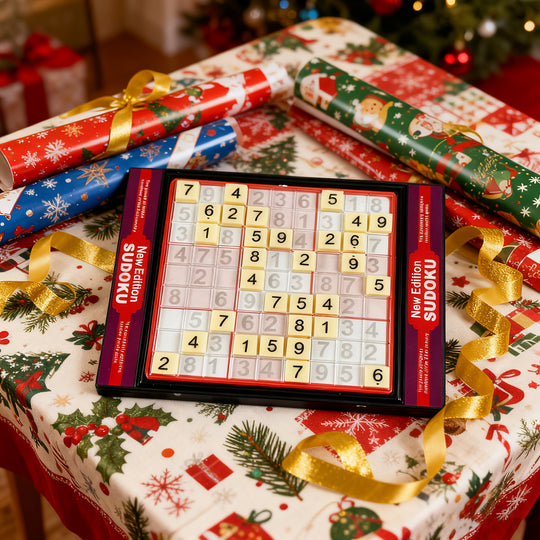 SudoMaster™ – Draagbaar Klassiek Sudoku Tafelspel voor Volwassenen