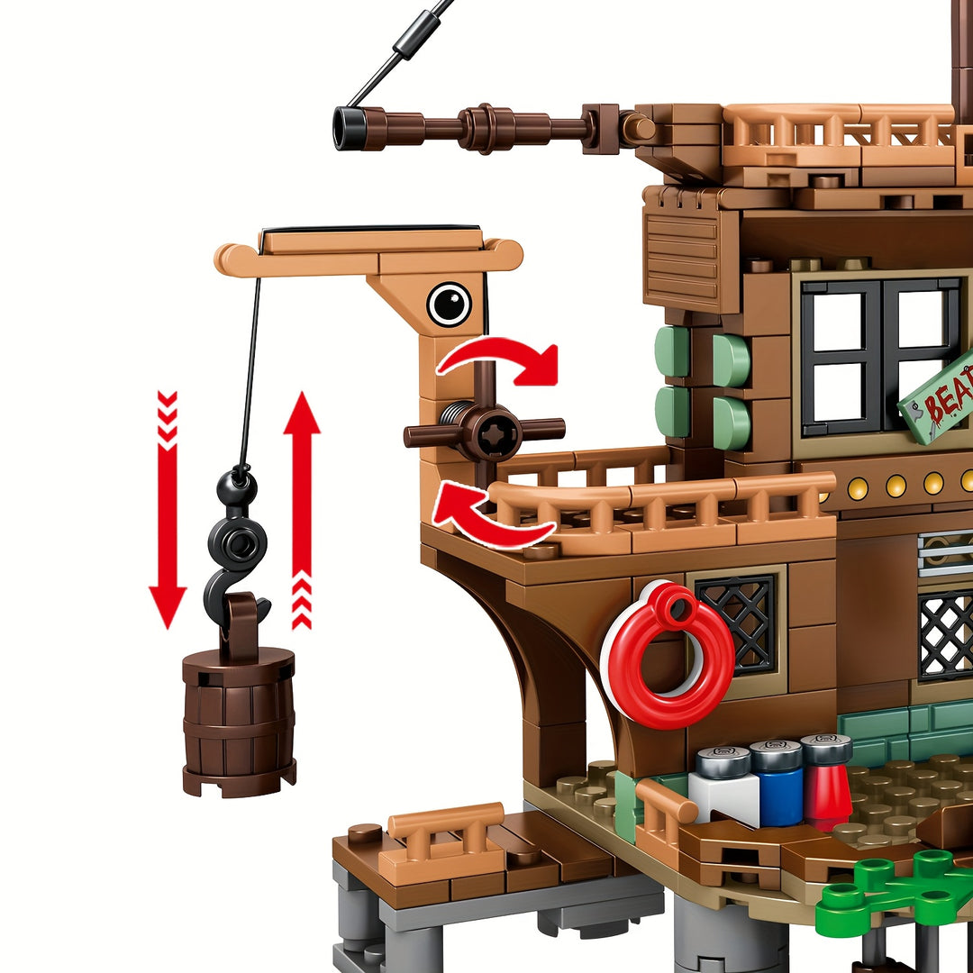 PirateForge™ – Piratenschip Bouwblokken – Avontuurlijke Constructieset