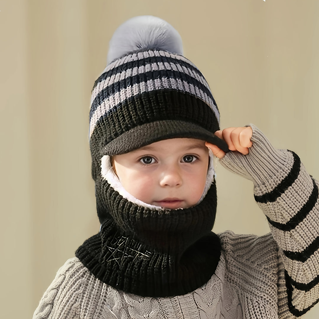 FrostGuard™ – Jongens Wintermuts met Nekbescherming