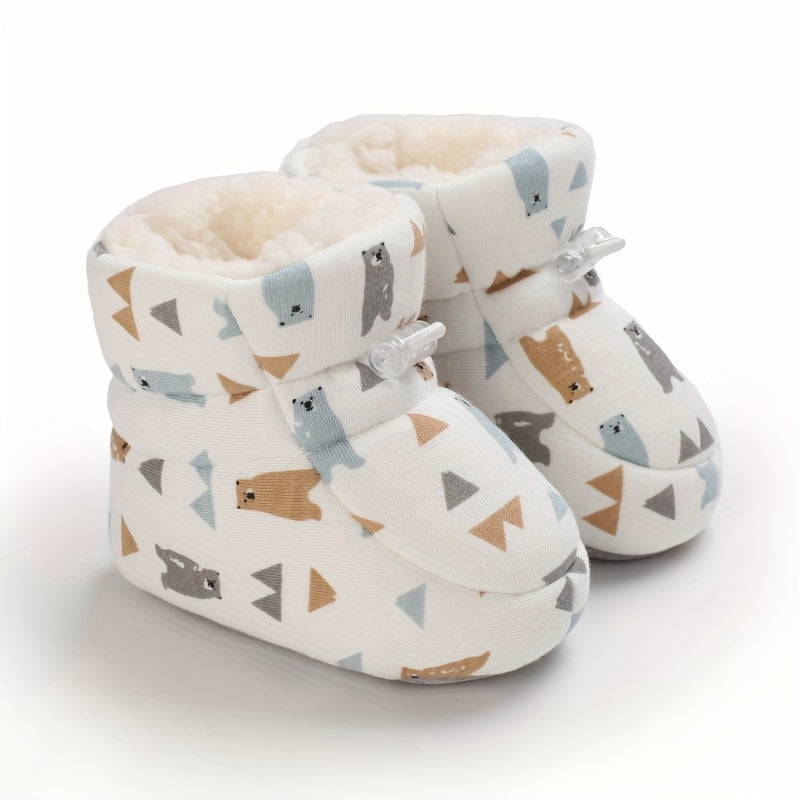 MiloSteps™ CosySteps – Warme Winterlaarsjes voor Baby’s (0-18 mnd)
